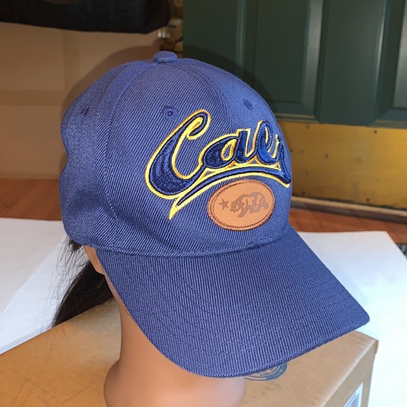 Cali Adjustable Bears Berkeley Navy Sports Cap - Picture 1 of 7